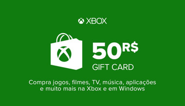 Xbox Gift Card 50 BRL