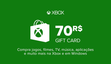 XBOX Gift Card 70 BRL