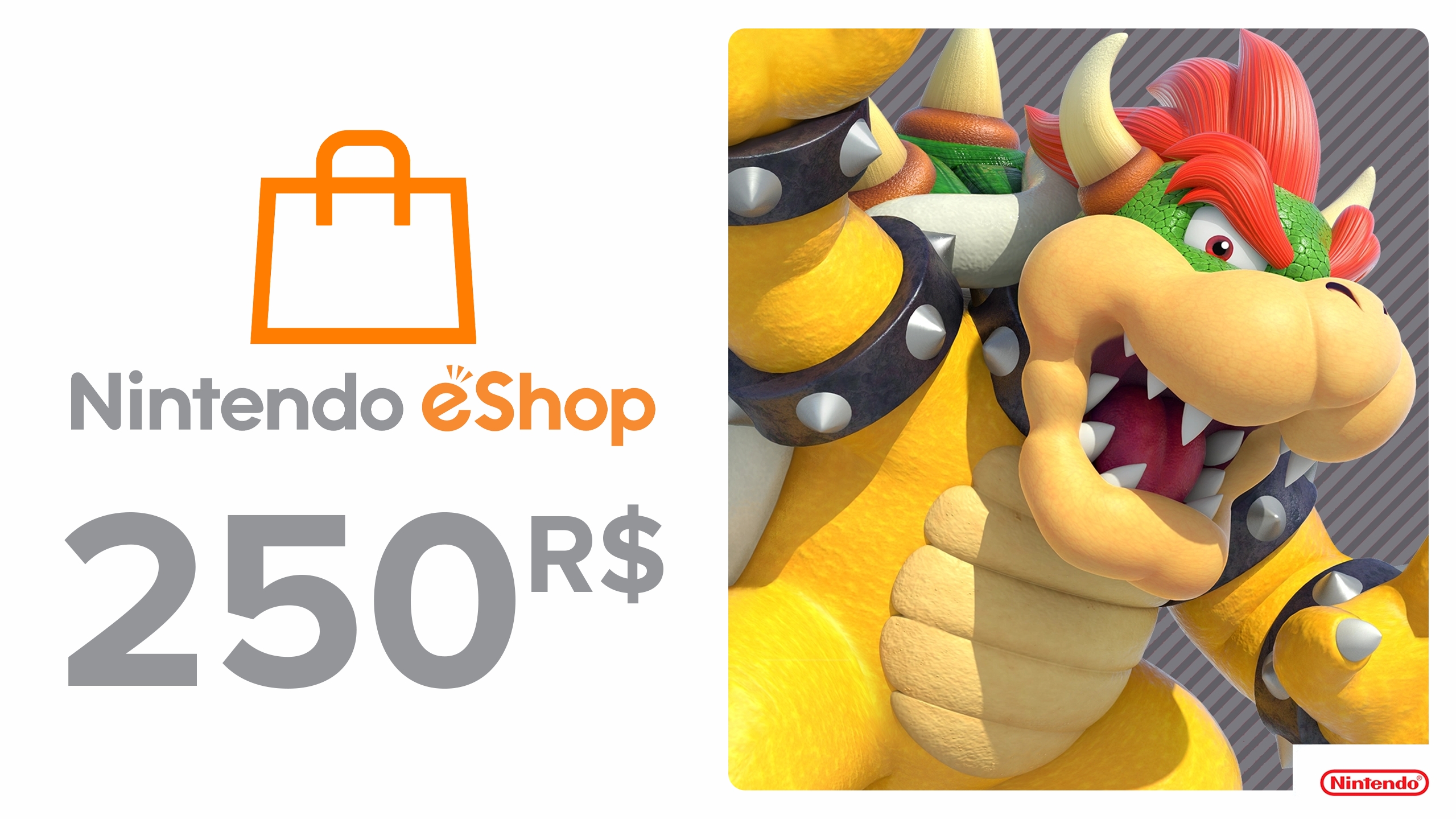 Comprar Nintendo Card 250 BRL Nintendo