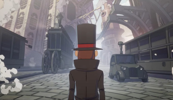 Professor Layton and The New World of Steam screenshot 1
