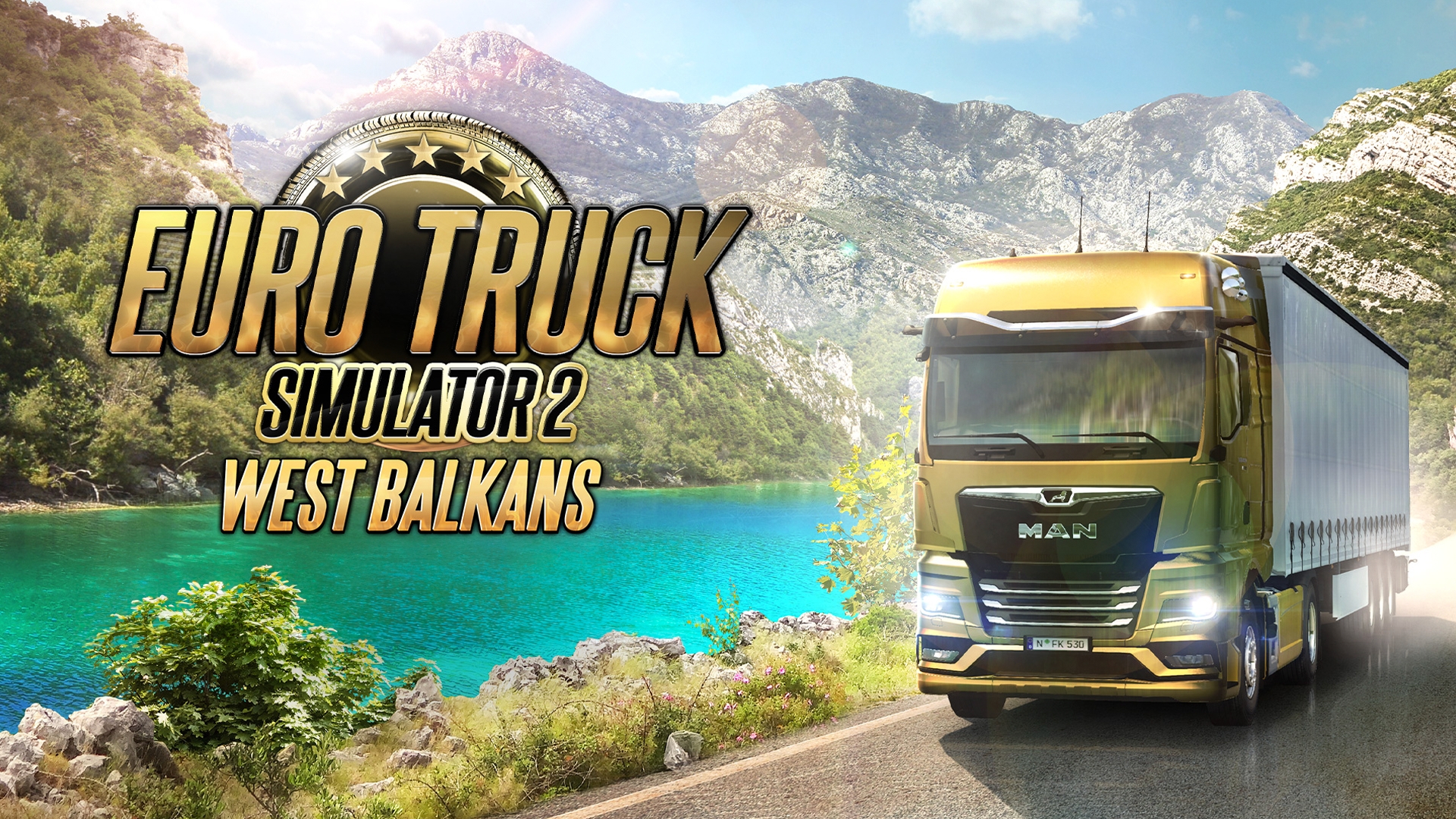 Euro truck simulator 2 west balkans карта