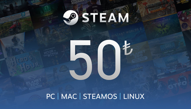 Steam Gift Card 50 TRY