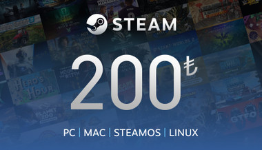 Steam Gift Card 200 TRY (Steam)