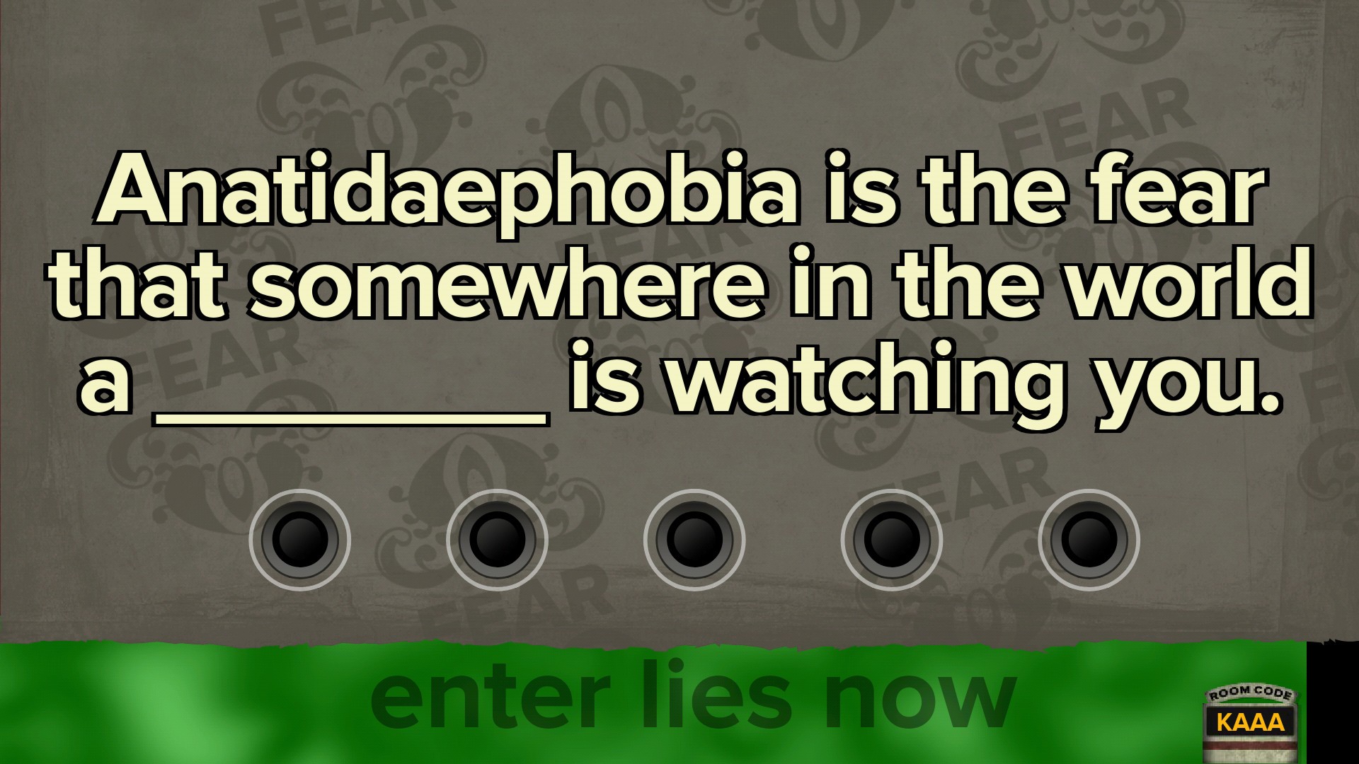 Fibbage XL screenshot 5
