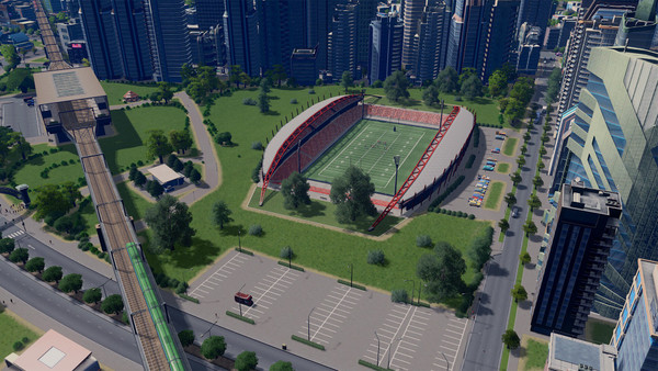 Cities: Skylines - Content Creator Pack: Sports Venues screenshot 1