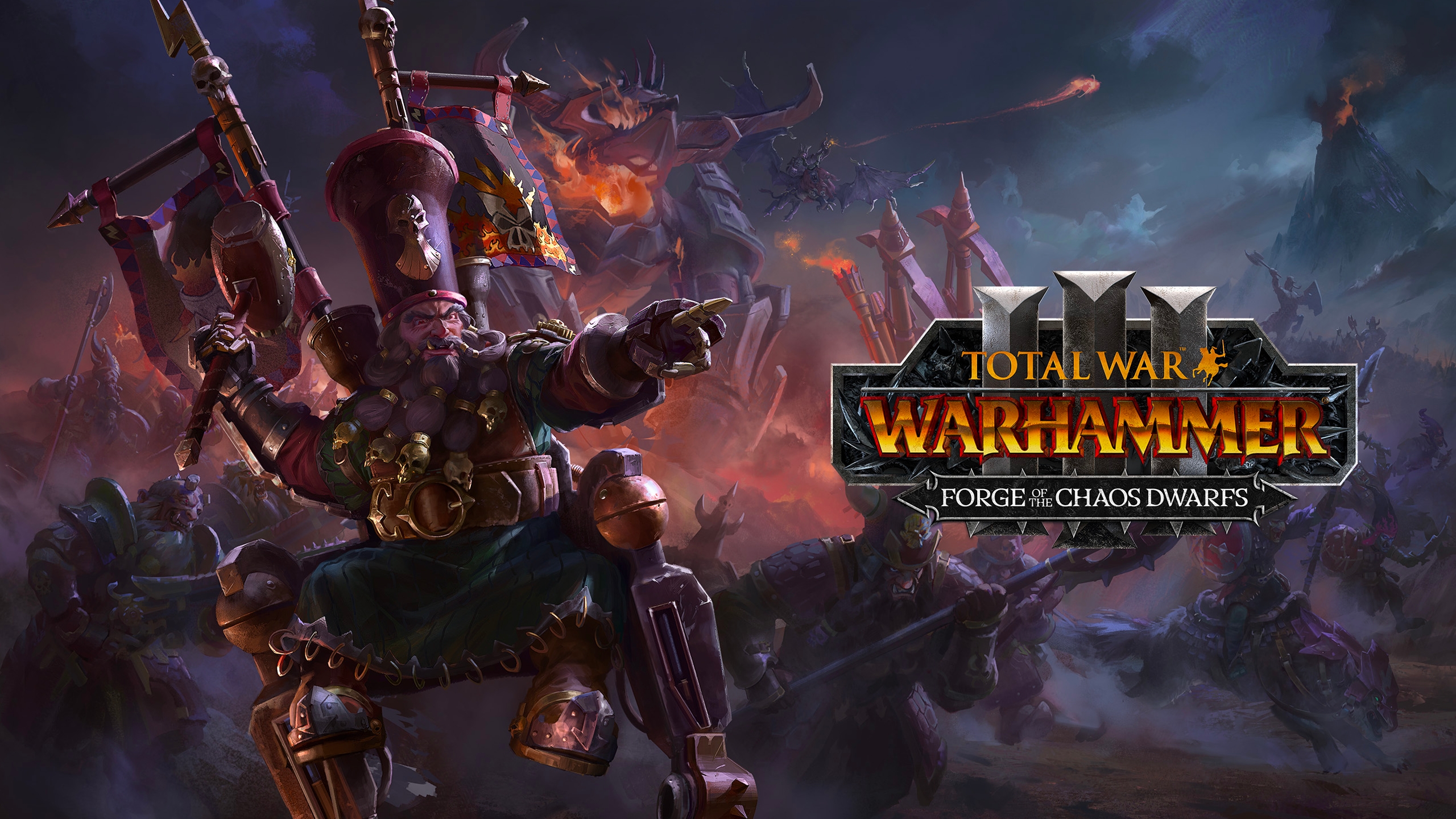 Купить Total War: Warhammer III - Forge of the Chaos Dwarfs Steam