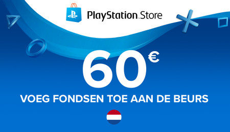 PlayStation Store-gavekort 60€