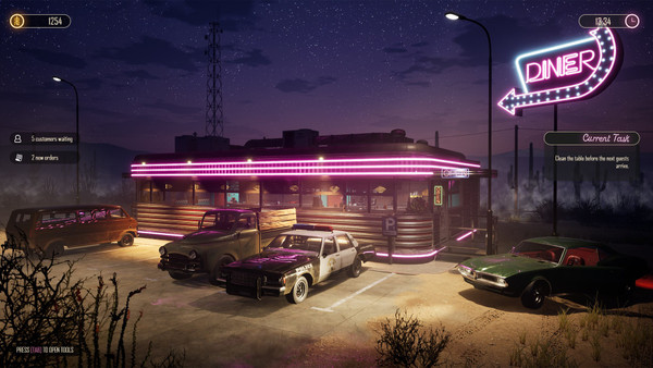Road Diner Simulator screenshot 1