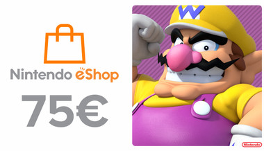 Nintendo Comprar eShop Tarjeta Nintendo 75€ Eshop