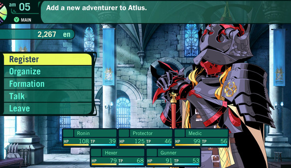 Etrian Odyssey II HD screenshot 1