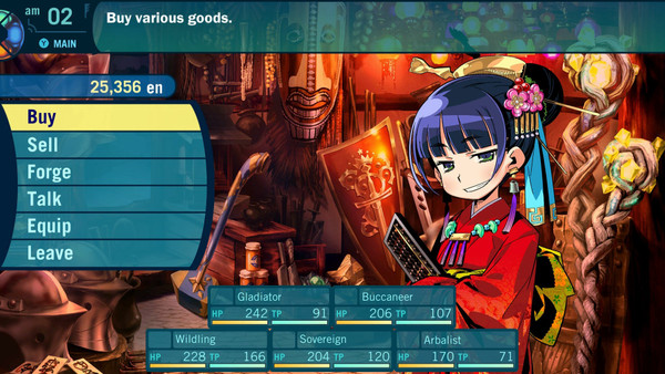 Etrian Odyssey III HD screenshot 1