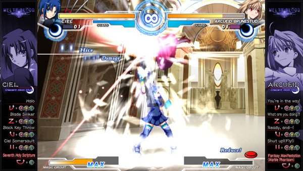 Melty Blood Actress Again Current Code screenshot 1