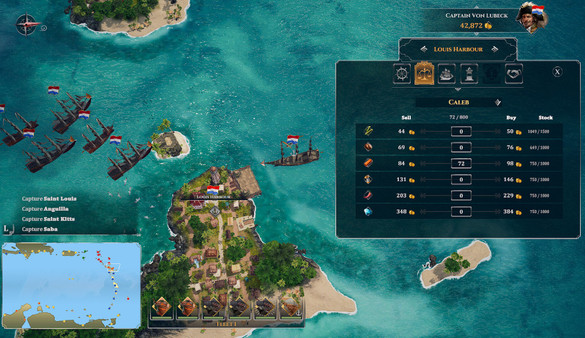 Corsairs - Battle of the Caribbean screenshot 1