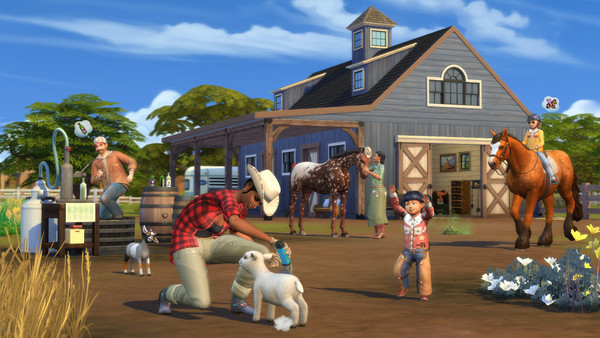 De Sims 4 Paardenboerderij screenshot 1