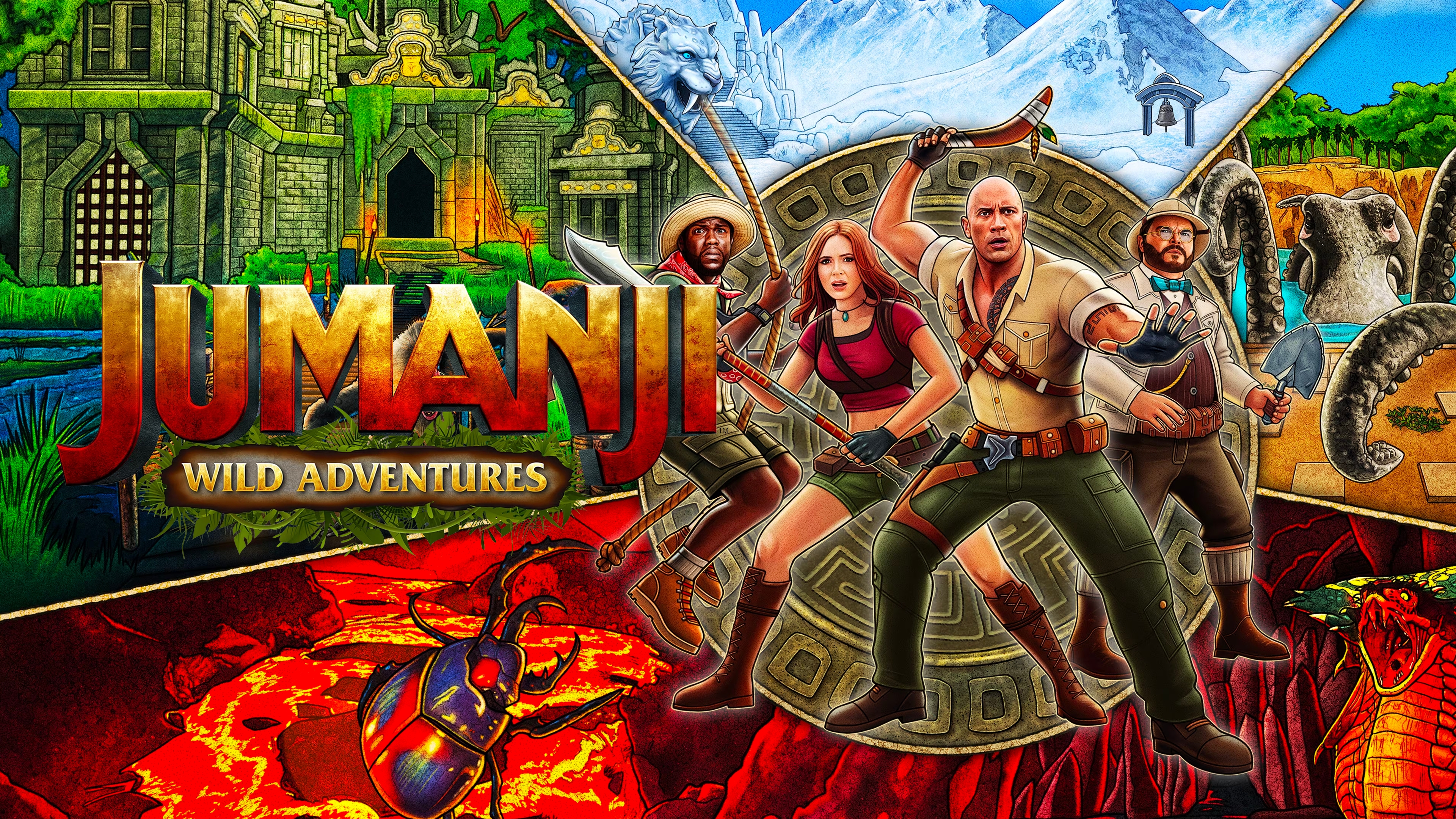 Jumanji: Wild Adventures' foi lançado para consolas e PC - Record Gaming -  Jornal Record