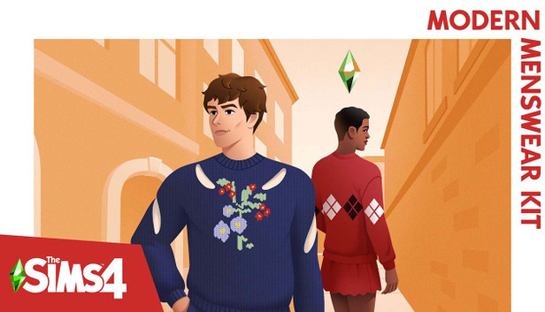 The Sims 4 Trendy herremode-kit