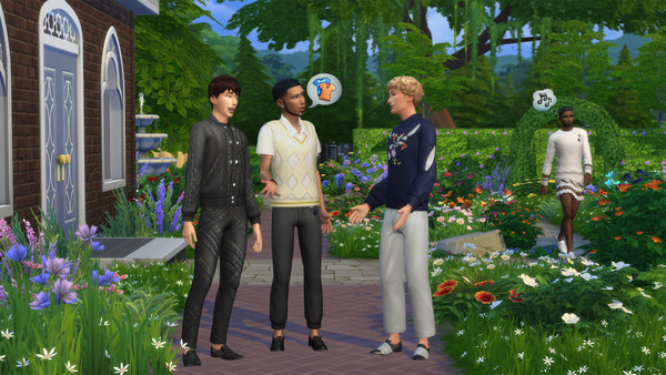 The Sims 4 Nowoczesna moda męska Kolekcja screenshot 1