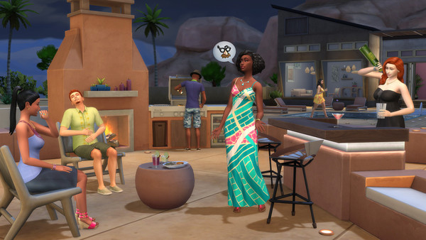 The Sims 4 Desert Luxe Kit screenshot 1