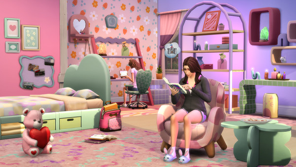 Les Sims 4 Kit Chambre pastel screenshot 1