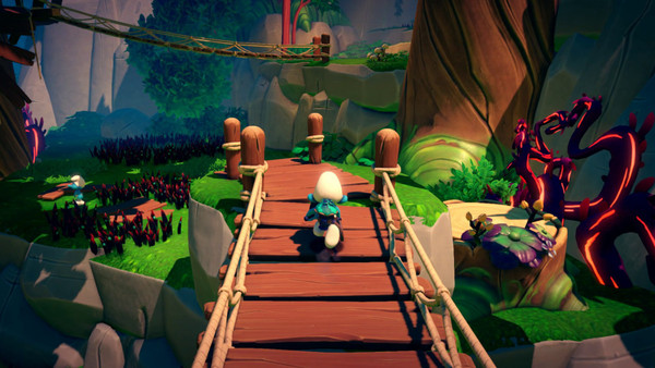 Smølferne - truslen fra slyngelplanterne screenshot 1