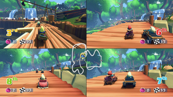 Die Schlümpfe Kart screenshot 1