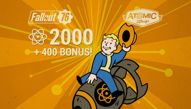 Fallout 76: 2000 атомов (+400 бесплатно) (Xbox ONE / Xbox Series X|S)