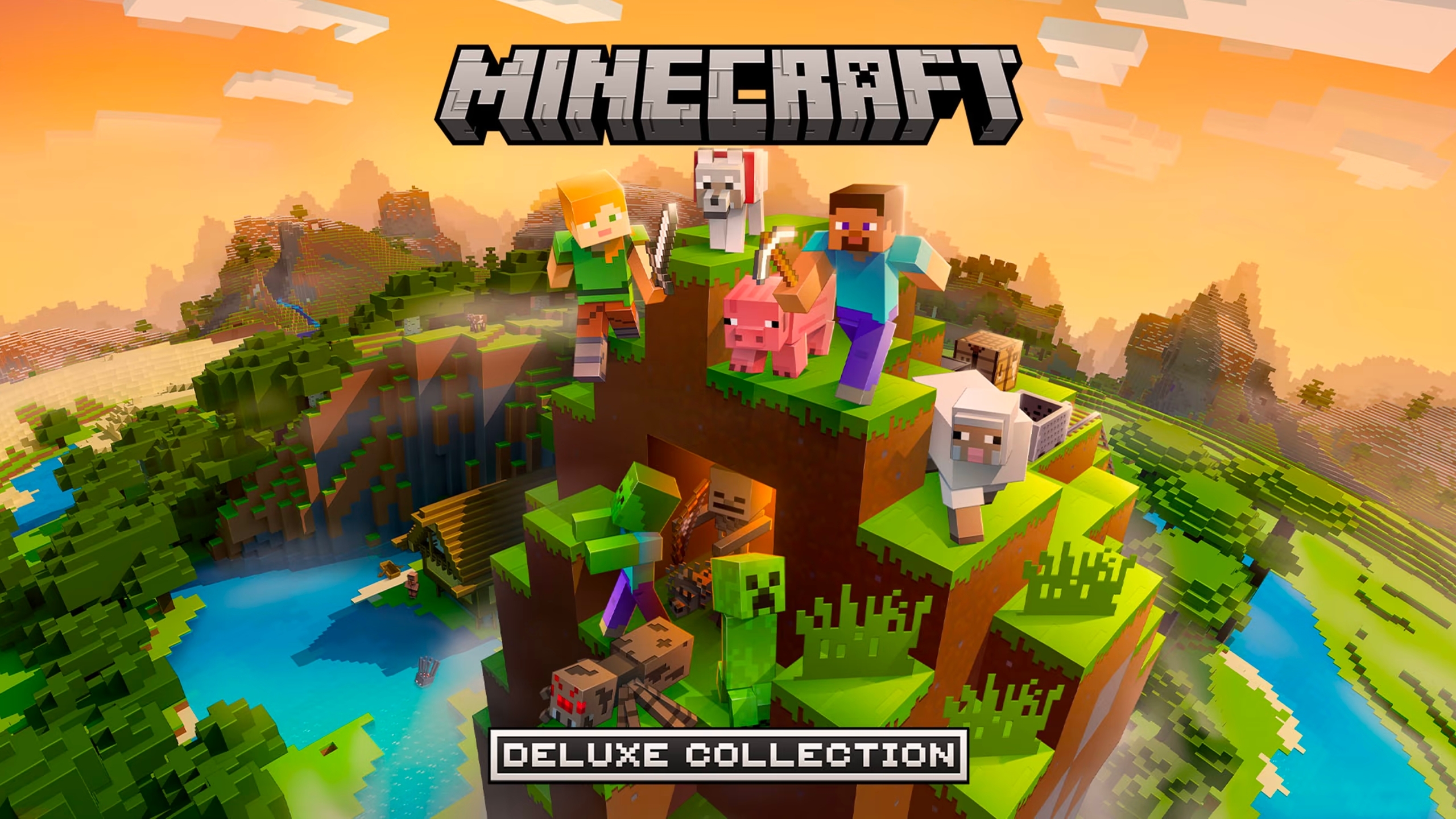Acheter Minecraft: Java & Bedrock Edition Deluxe Collection - PC ...