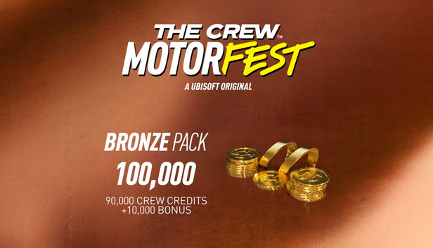 The Crew Motorfest-bronzepakke (100.000 Crew Credits)