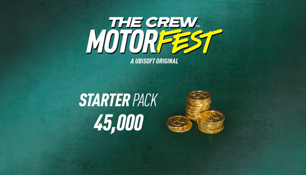 Pacote Iniciante do The Crew Motorfest (45 000 Créditos Crew)
