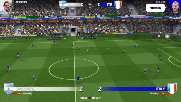 Sociable Soccer 24 screenshot 1