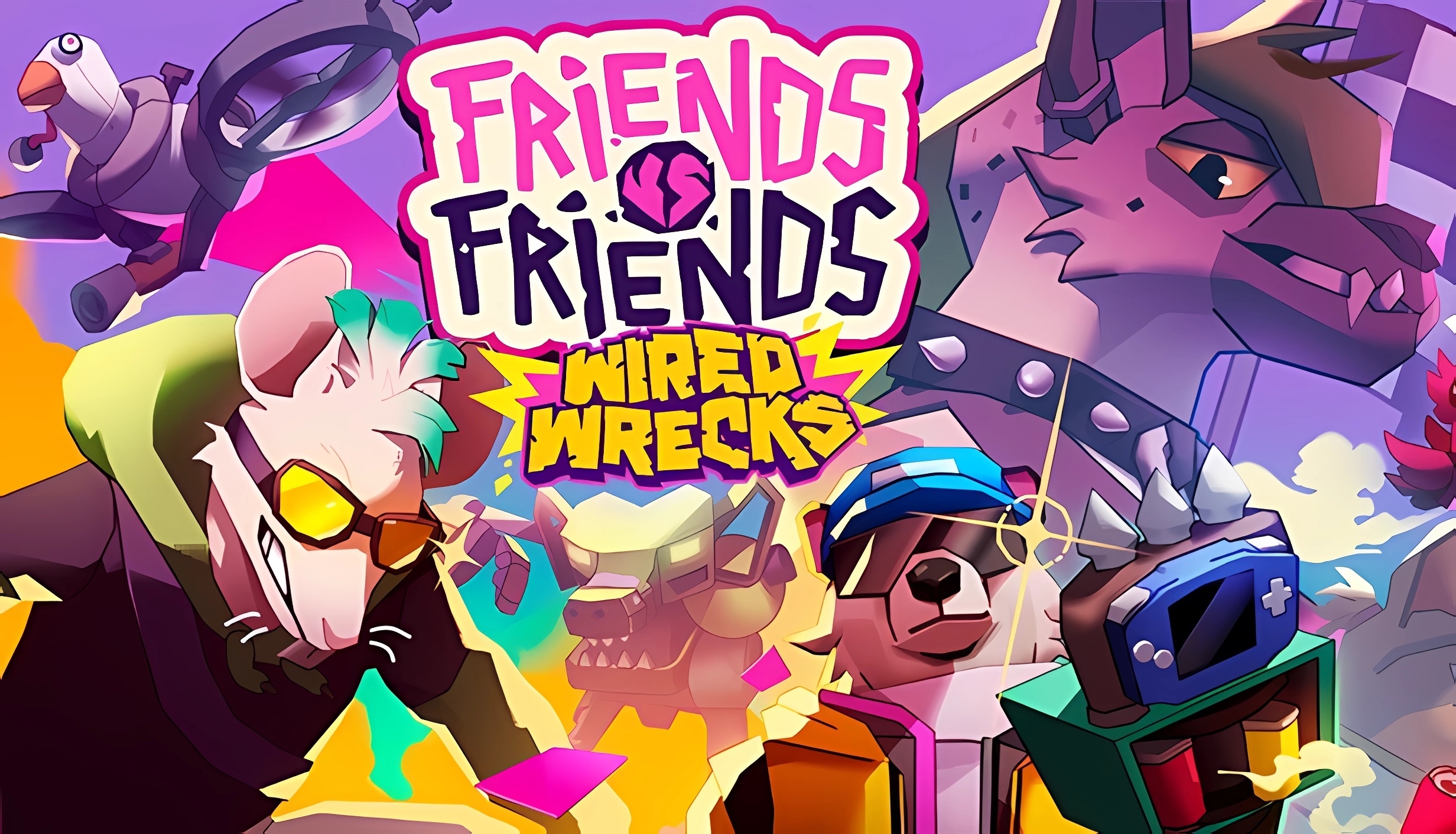 Friend Vs Screen Buy Friends vs Friends: Wired Wrecks - PC (Steam)