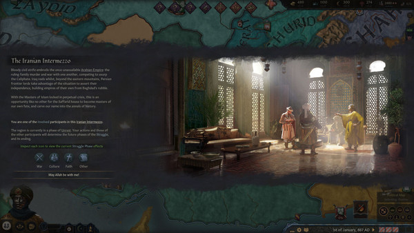 Crusader Kings III: Legacy of Persia screenshot 1