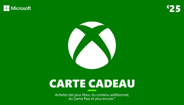Achetez carte Xbox 5€ - Carte cadeaux Xbox sur Starcarte