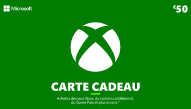 Carte cadeau Xbox Live Europe de 50€ (Dématérialisé) –