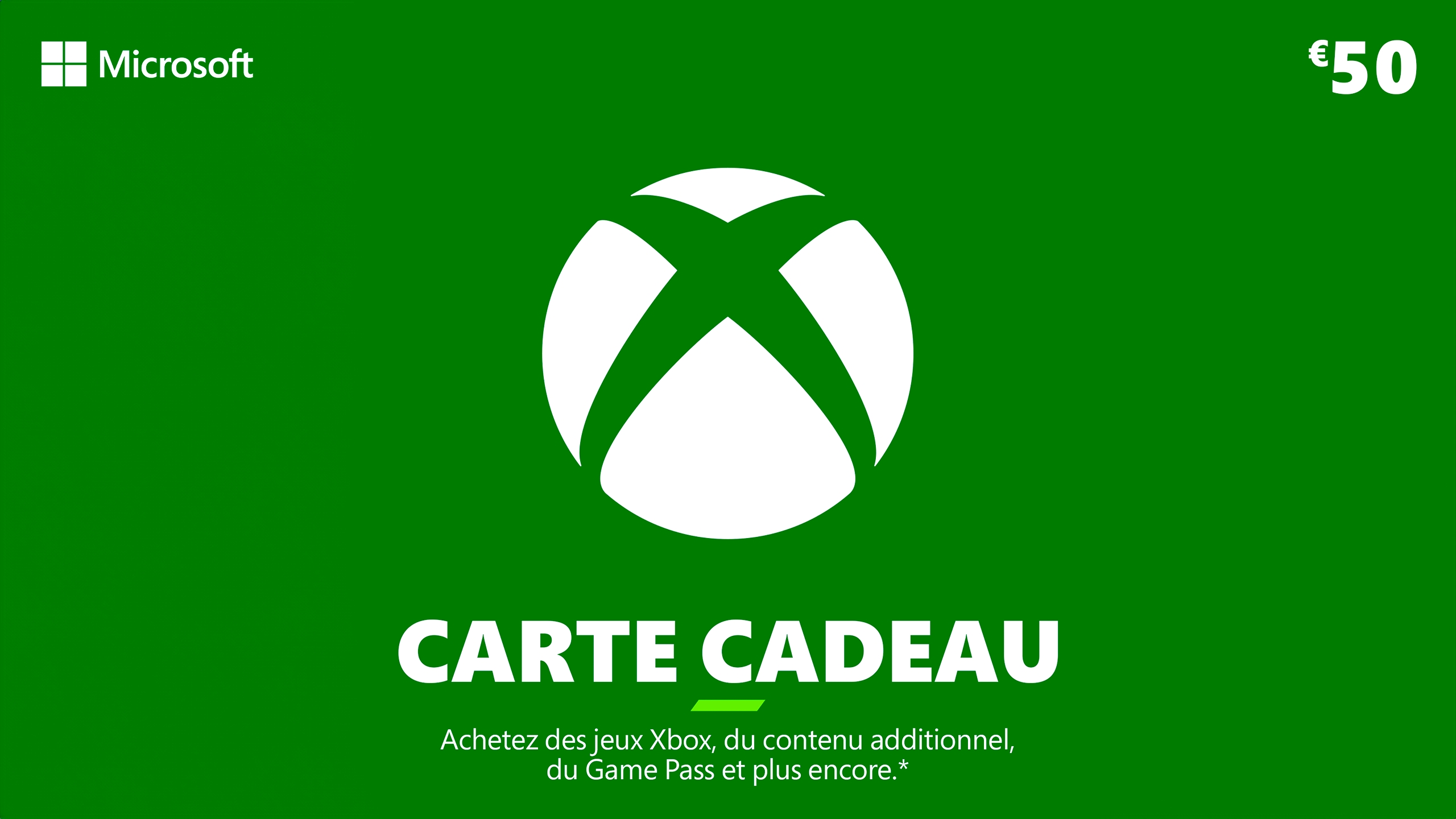 Buy Xbox Gift Card 50€ Microsoft Store