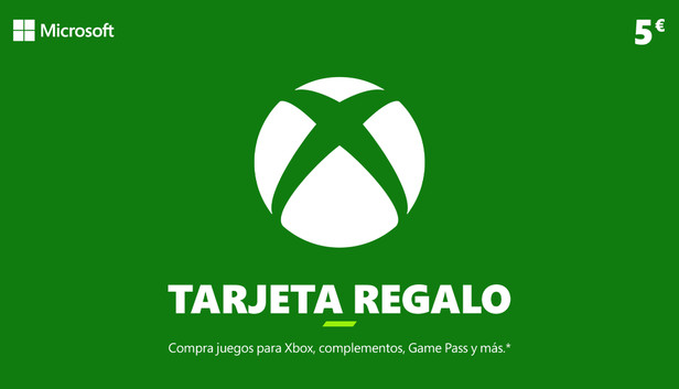 Comprar Tarjeta Regalo Xbox 5€ Microsoft Store