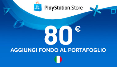 PlayStation Store-gavekort 80€