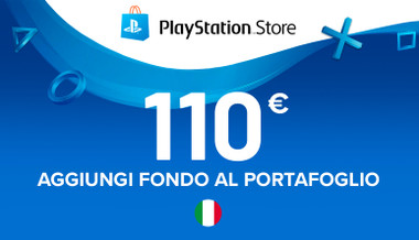 Karta podarunkowa PlayStation Store 110€