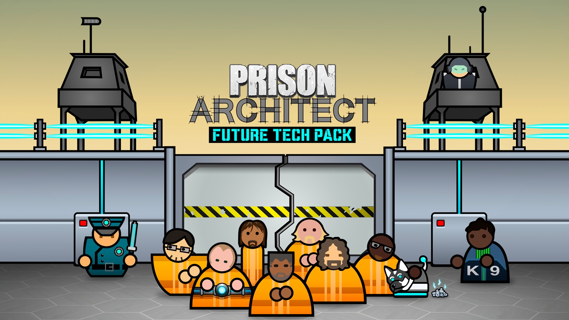 Acheter Prison Architect Future Tech Pack Steam   Prison Architect Future Tech Pack Pc Mac Jeu Steam Cover 