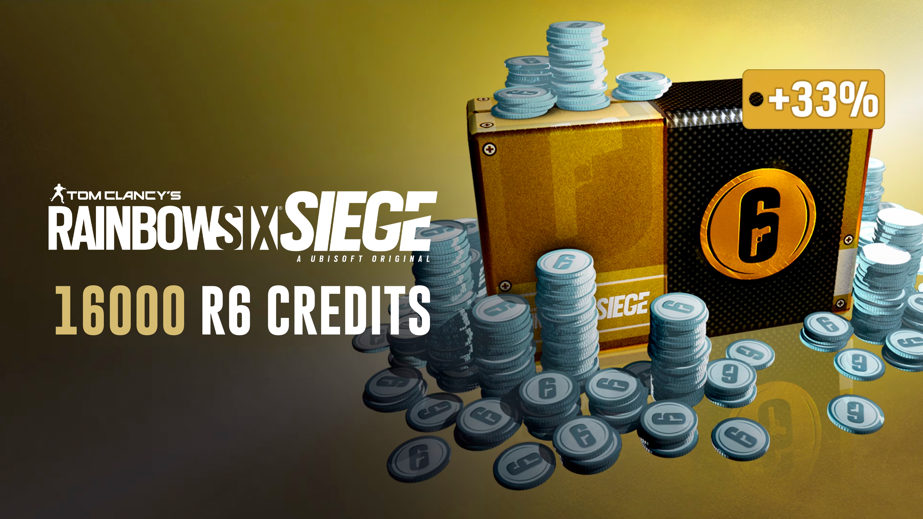 Buy Tom Clancy’s Rainbow Six Siege: 16,000 R6 credits (Xbox ONE