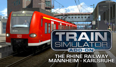 Train Simulator: The Rhine Railway: Mannheim - Karlsruhe Route - DLC per PC - Videogame