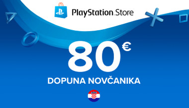 PlayStation Store-cadeaubon 80€