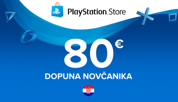 Karta podarunkowa PlayStation Store 80€