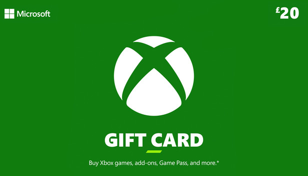 Carte cadeau Xbox Live 20£