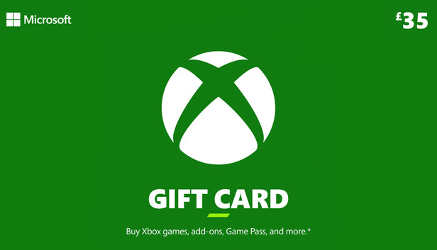 Carte cadeau Xbox Live 35£
