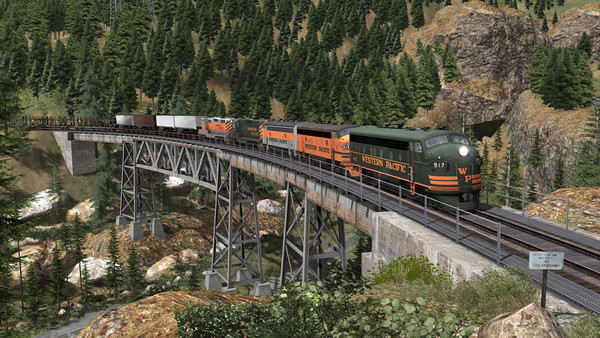 Train Simulator: Feather River Canyon Enhanced: Oroville - Portola screenshot 1