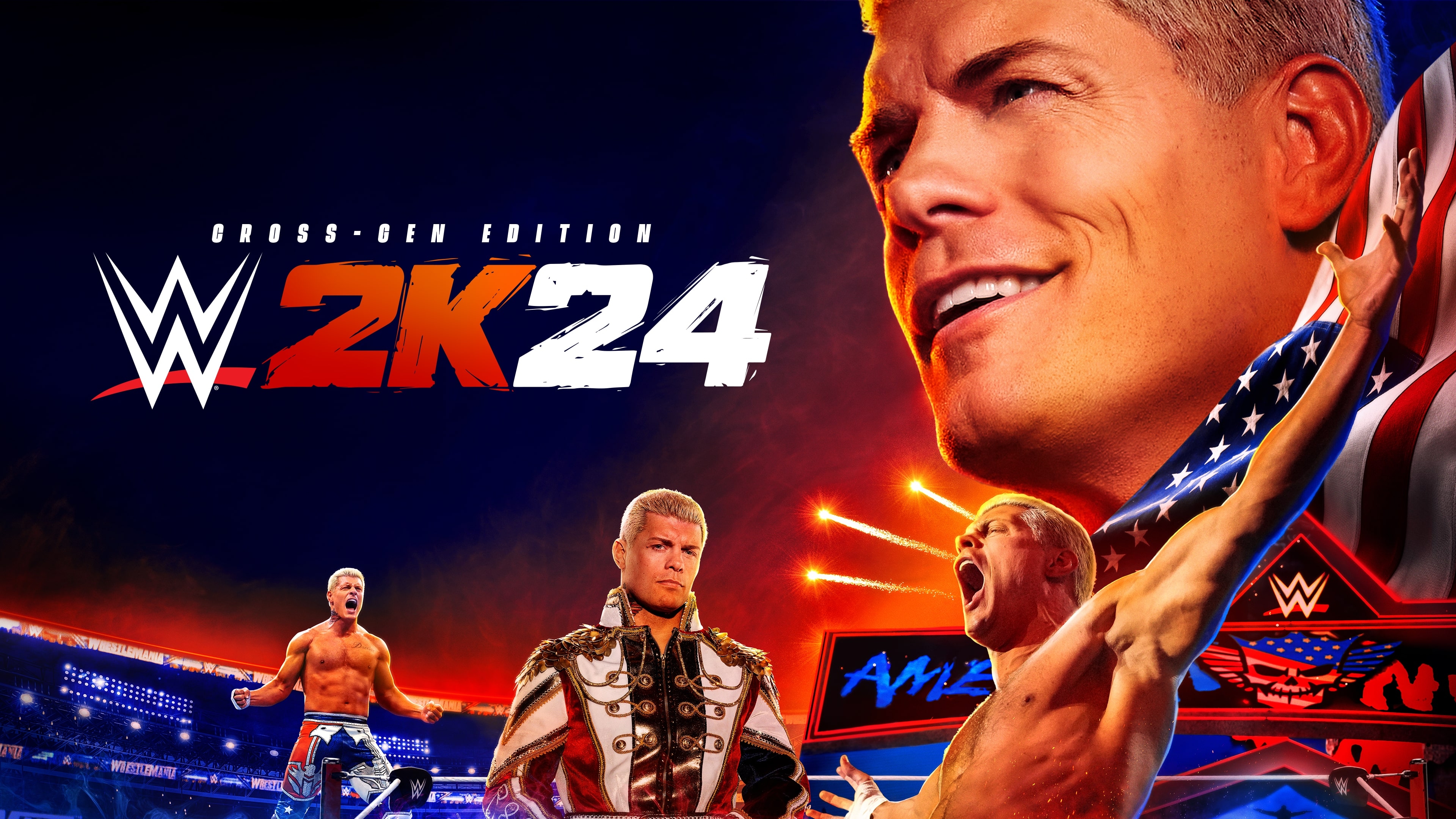 Купить WWE 2K24 Cross-Gen Edition (Xbox One / Xbox Series X|S) Microsoft  Store