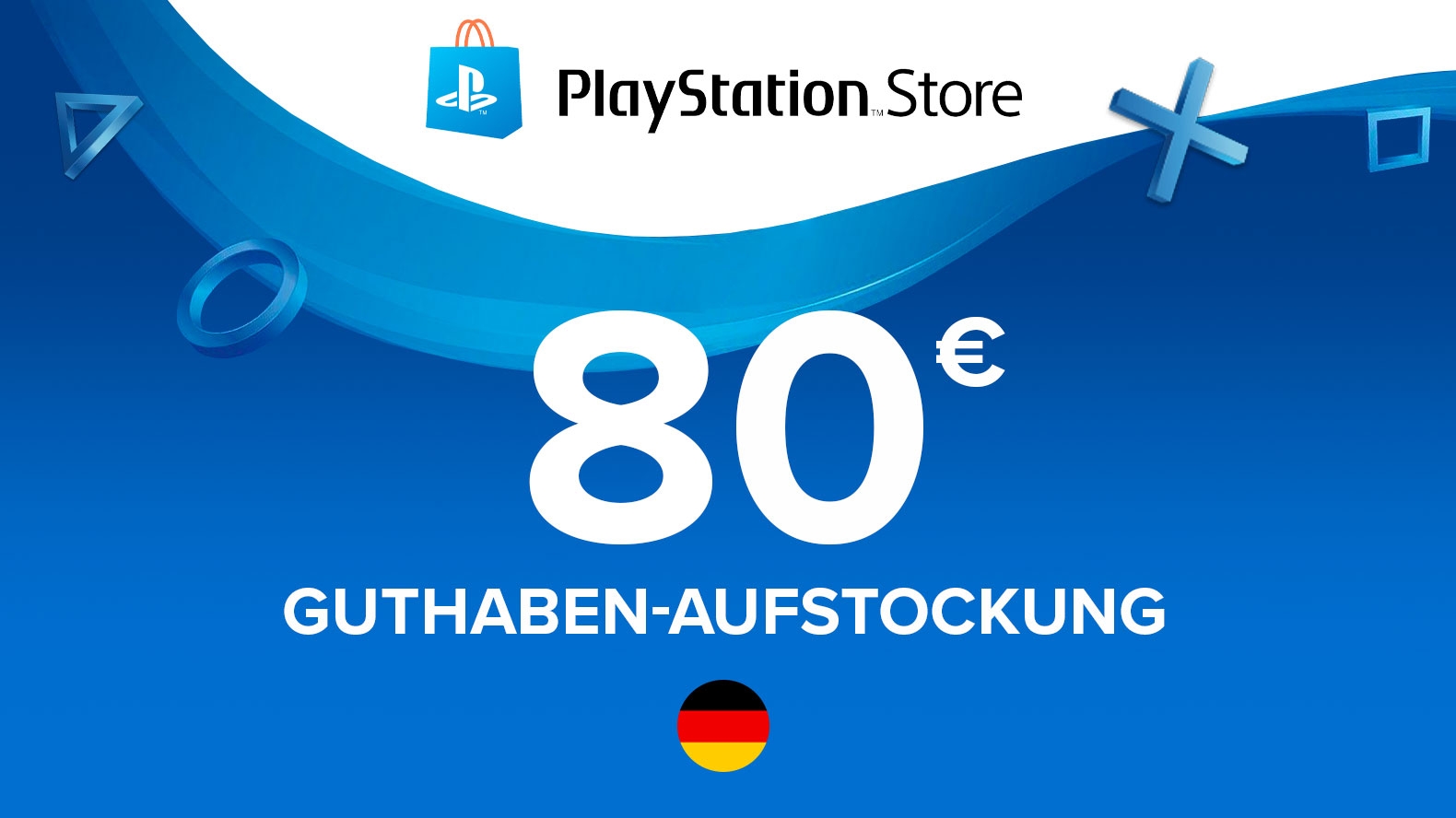 Buy PlayStation Store gift card 80€1