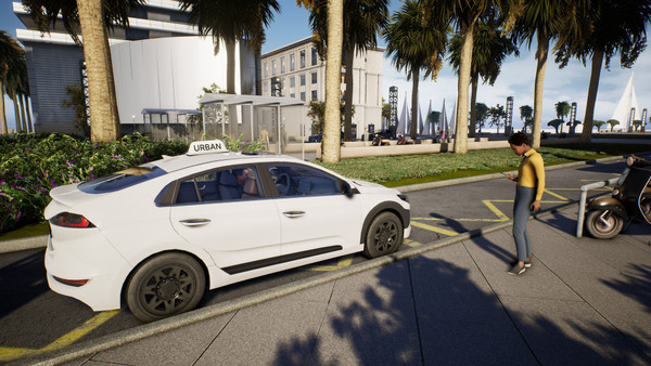 Taxi Life: A City Driving Simulator PS5 screenshot 1