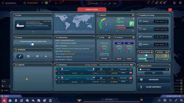 SeaOrama: World of Shipping screenshot 1